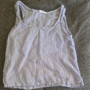 Light Blue Sleeveless Top